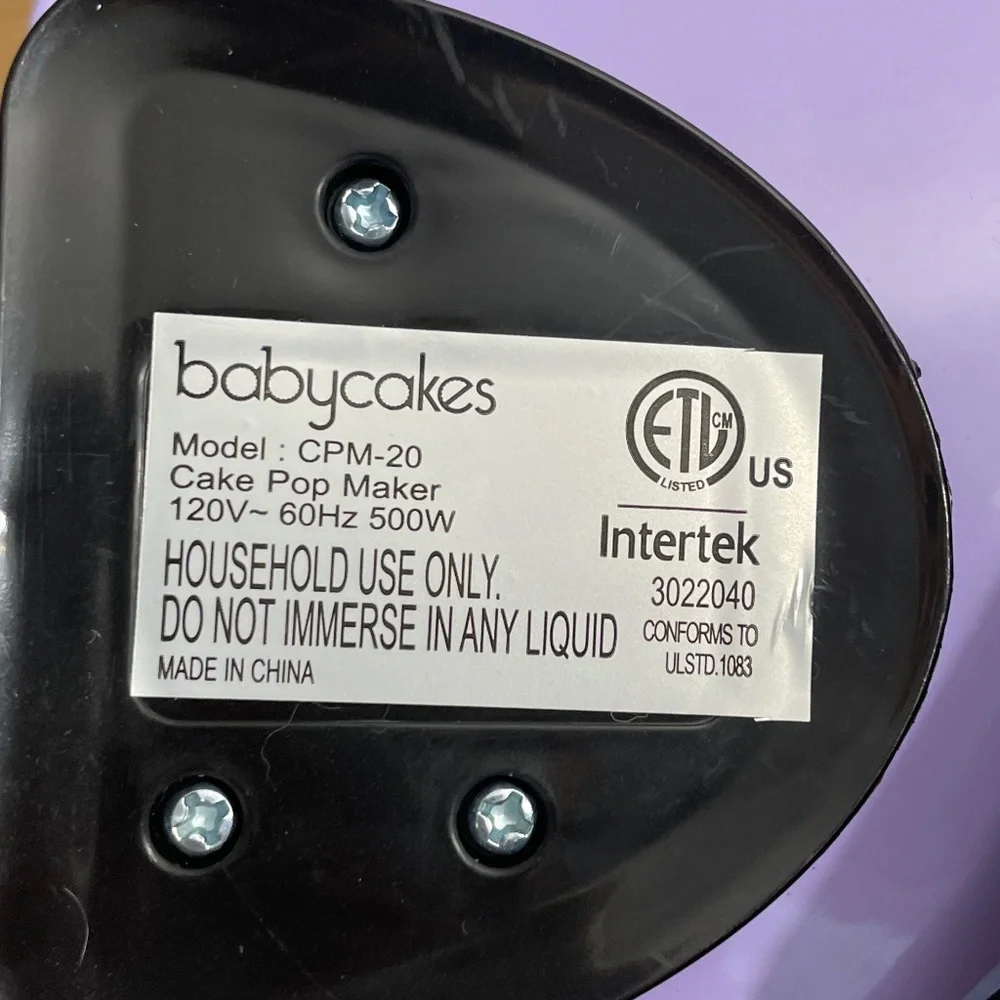 Babycakes mini cake